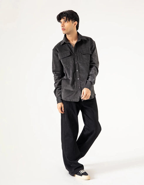 OVERSIZED CORDUROY SHIRT